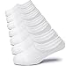 WANDER No Show Socks Mens Non Slip Low Cut Invisible Ankle Sock Pack 7 Pairs Boat Liner 6-11