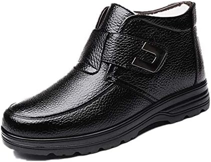 Caojingjing Shoes,Ankle Work Boot for Men High Top Boots Pull on