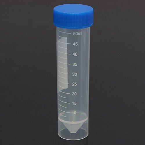 Pink Lizard 50ml Graduated Plastic Eppendorf Centrifuge Tube Self Standing With Screw Cap