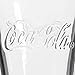 Crystal Flare Coca-cola Glass 16 Oz SET of 4