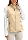 Soothfeel Women's Vest with Zipper Pocekts