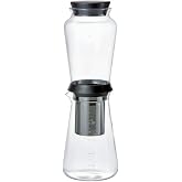 HARIO SBS-5B Slow Drip Brewer HARIO SHIZUKU (600ml), Black, One size