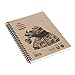 Rhino 5.8 x 8.3 Inches A5 Recycled Twin Wire Notebook, Tan (SRTWA5)