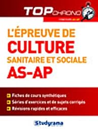 L' épreuve de culture sanitaire et sociale AS-AP