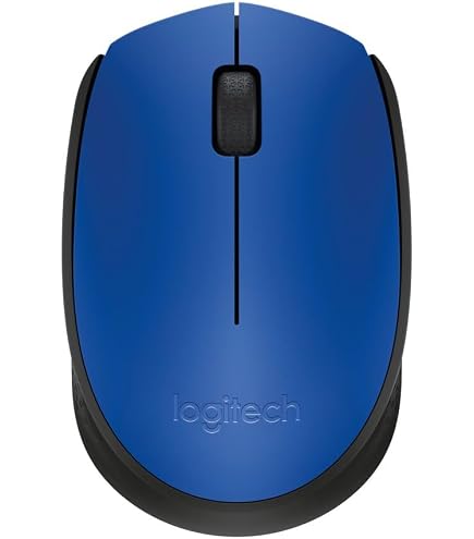 RATON LOGITECH M185 OPTICO 1000DPI INALAMBRICO NEGRO/AZUL - miniatura 3