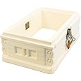 Apimaye Insulated 7 Frame NUC Assembled Medium Super Langstroth Sized Box for Bee Hives with Built in Latches and Handles