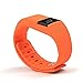 ATETION TW64 Smart Watch Bluetooth Watch Bracelet Smart band Calorie Counter Wireless Pedometer Sport Activity Tracker For iPhone Samsung Android IOS Phone (Orange)