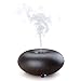 Essential Oil Diffuser, AGPtek Ultrasonic Ion Mist Humidifier Purifier Aroma Air Aromatherapy Ionizer Dark Wood Grain Apple Version(Dark Wood grain)