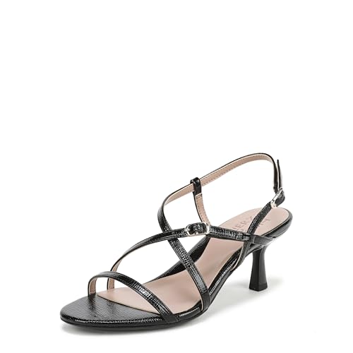 Naturalizer Women's Porter Heeled Sandal Black Patent 10 M