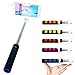 Dizaul Selfie Stick,No Battery cable selfie monopod for iPhone,Samsung