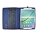 IVSO Keyboard case for Samsung Galaxy Tab S2 9.7 - Ultra-Thin Detachable Wireless Keyboard Stand Case/Cover for Samsung Galaxy Tab S2 9.7 Tablet -with Free Stylus Pen(Blue)