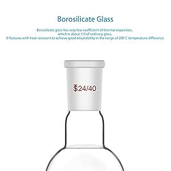 StonyLab Glass 100ml Heavy Wall Single Neck 1 Neck