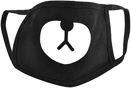 Little rock Cute Bear Cotton Mouth Face Mask Respirator for Cycling Anti-Dust