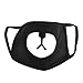 Gilroy Unisex Cute Bear Cotton Antidust Mouth Face Mask for Cycling