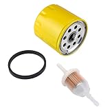 Harbot Oil Filter with Fuel Filter for Cub Cadet LTX1040 LT1045 LTX1045 LT1050 LT1042 GT1554 2166 2185 2135 L1046 LT1040 SLT1554 Lawn Mower