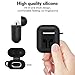 AirPods Protective Case, 3 in 1 Silicone Headphones Accessories Cover Skin Dustproof for Apple Airpods Charging Case with Keychain and Sports/Anti-Lost Strap(Black)thumb 1