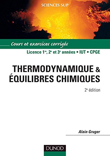Thermodynamique & équilibres chimiques