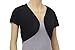 Sofishie Trendy Short Sleeve Shrug Open Cardigan - Black - Small