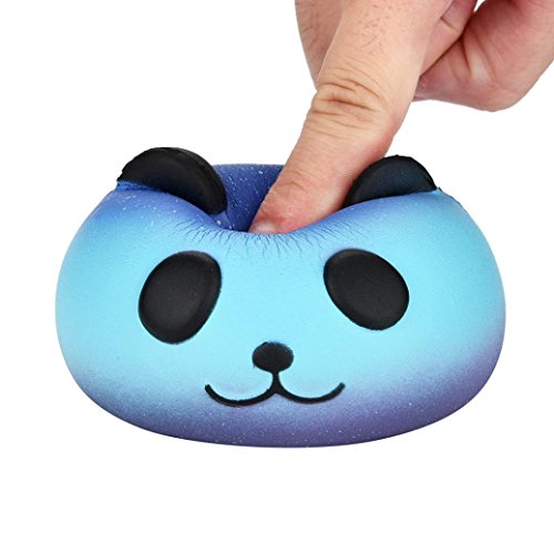 image for Kawaii Galaxy Cute Squishy Slow Rising Panda Baby Cream Scented Squish
