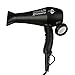 Jinri JR-104A 1875W Professional Far Infrared and Negative Ionic Hair Blow Dryer AC Motor With Concentrator & Diffuser Black Color