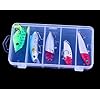 Fishing-LuresLaimeng-5PCS-Plastic-Fishing-Lures-Hard-Bait-Minnow-Pencil-Crank-Popper