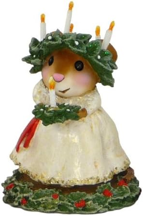 Wee Forest Folk Christmas Santa Lucia M-449