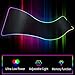 RGB Gaming Mouse Pad Large with 13 Modes and 2-Level Brightness, Extra Large Soft Led Extended Mousepad, Non-Slip Rubber Base Mouse Keyboard Mat – 31.5 X 11.8 Inchesthumb 4