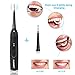 Plaque Remover for Teeth, OUZIGRT 5-1 Teeth Cleaning Kit for Dental Calculus, Tartar, Teeth Stains, Plaque Removal, 3 Adjustable Modes, Black