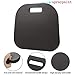 2 Pack Memory Foam Luxury Seat Cushion Sporting Event Seat Pad with Carry Handle for Boat Stadiums Bleachers Chairs Seat