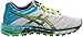 ASICS Women's GEL-Quantum 180 Running Shoe, White/Lime/Turquoise, 8 M US