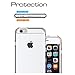 iPhone 6S Plus Case, Pajuva PC+TPU Transparent Case Clear Thin for iPhone 6S/6 Plus with Bumper (Clear)