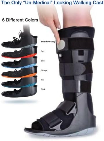 Ovation Air Cam Walker Walking Boot (X-Small, Grey Sole)