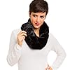 Fur Collar Scarf for Women Faux Fur Scarves Neck Shrug for Winter Coat Dress