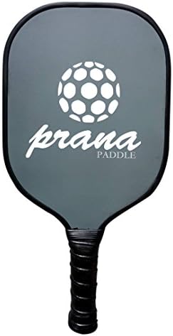 Prana Graphite Pickleball Paddle With Honey PP Core, All Carbon Pickle Ball Paddles Meet USAPA Specifications