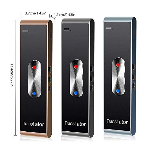 MOGOI Smart Language Translator Device, Pocket Voice/Text BT Translator Two-Way Real Time Support 40+ Languages, Handheld Interpreter for Learning Travelling Business Meeting - Thumbnail 7
