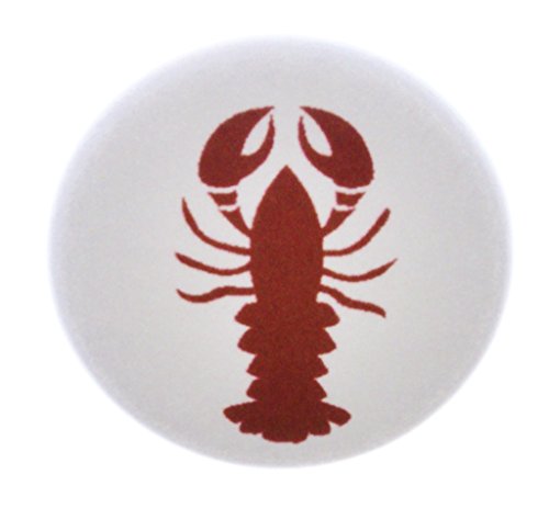 A&T Designs Classic Red Lobster (B) 1.25" Pinback Button Pin Marine Seafood