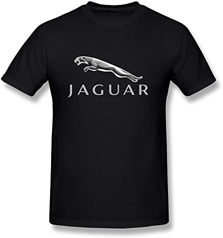 Merry Emperor Van Men's British Royal Family Luxury Car Jaguar Brand Logo T-Shirts Black