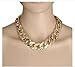 MANDI HOME Hot Shiny Link Id Celebrity Style Alloy Choker Necklace Chunky Chain