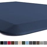 GORILLA GRIP Original Premium Anti-Fatigue Comfort Mat, Phthalate Free, Ships Flat, Ergonomically Engineered, Extra Support and Thick, Kitchen and Office Standing Desk, 39x20, Navy Blue