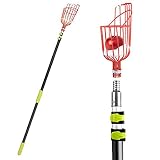 Ohuhu Fruit Picker Tool, 13-Foot Fruit Picker with Light-Weight Aluminum Telescoping Pole, Fruit Picking Equipment for Getting Fruits