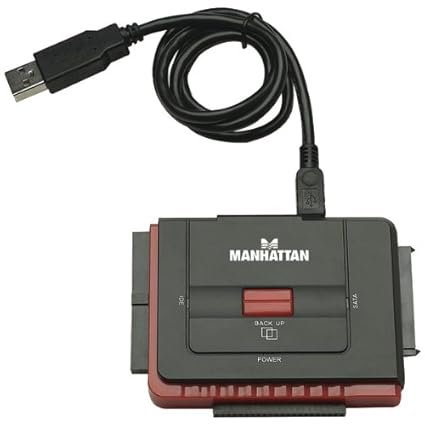 Amazon.com: Manhattan 3-in-1 Hi-Speed USB to SATA/IDE Adapter