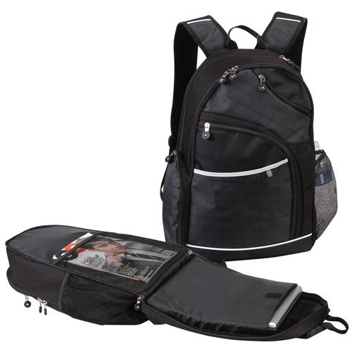 Superdeals Store Matrix Plus 17" Laptop Computer Backpack - Black