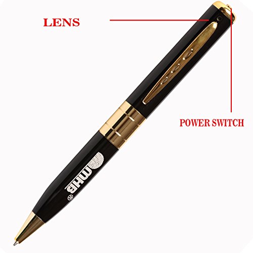 M MHB Nice Quality Memory Pen Camera With Video Audio Recording HD Voice Quality Support 32GB Memory