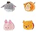Disney Winnie the Pooh and Pals ''Tsum Tsum'' Plush - Mini - 3 1/2'' Tigger, Piglet, Pooh, and Eeyore