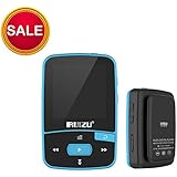RUIZU X50 8GB Bluetooth MP3 Music Player Sports Clip Sweat-proof Walkman, Lossless Sound Quality-Blue