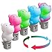 WallMate Cool LED Night Light for Kids, Toddlers & Sleeping Baby - Wall Plug-in Outlet (Hippo)