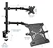 VIVO Full Motion Monitor and Laptop Desk Mount Articulating Double Center Arm Joint VESA Stand | Fits up to 32 inch Screen (STAND-V102C)thumb 1