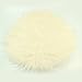 Newborn Photo Props Faux Fur Round 23.6 inch Soft Baby Boy Girl Photo Blanket Studio Photo Mat Ivory