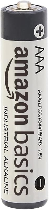 , 250 batterie alcaline industriali AAA, 1,5 Volt, durata 5 anni