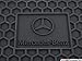 Mercedes Benz Genuine Q6680674 - Rubber Floor Mats W221 S350 S400 S550 S600 Black